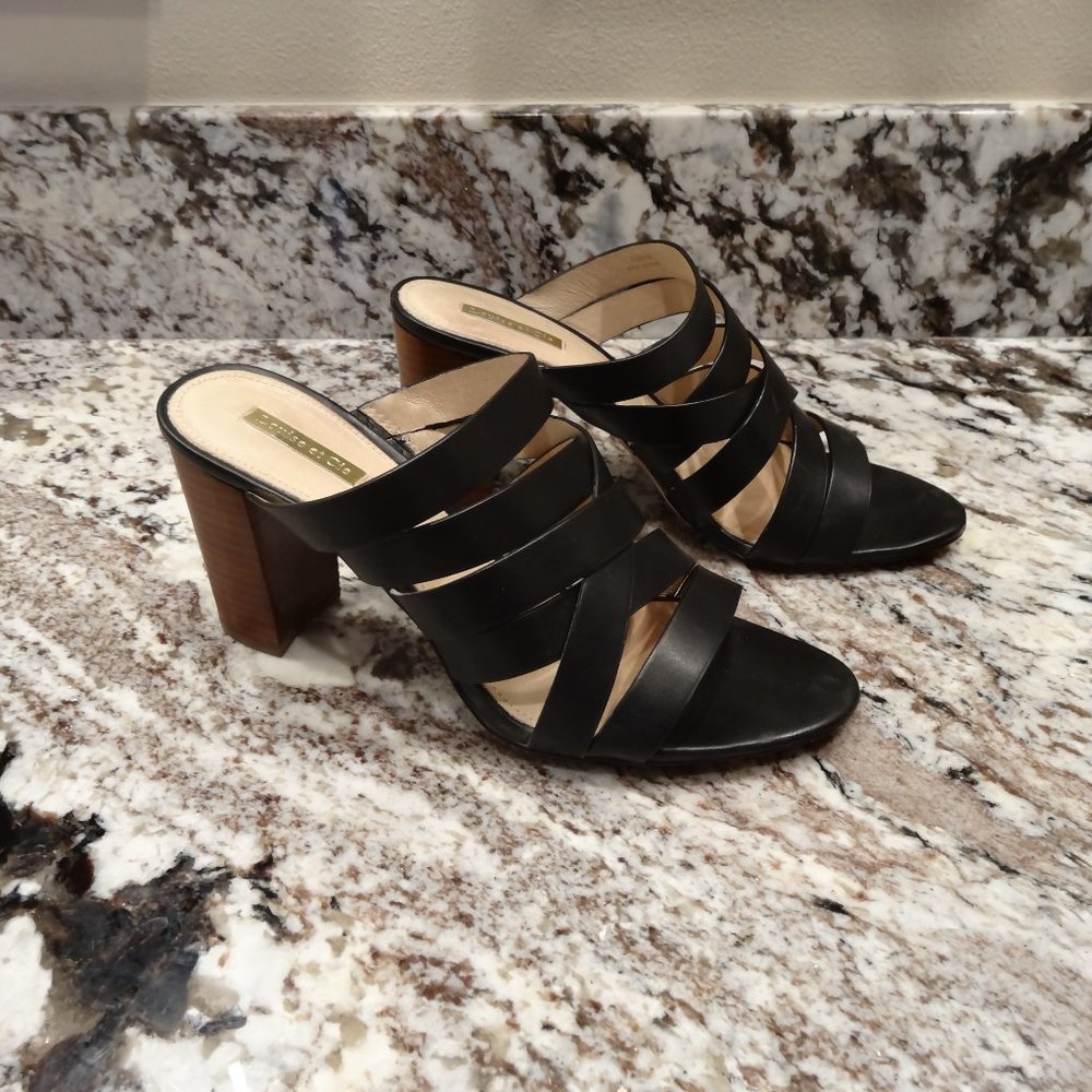 Louise et Cie Opened-Toed Block Heeled Sandals